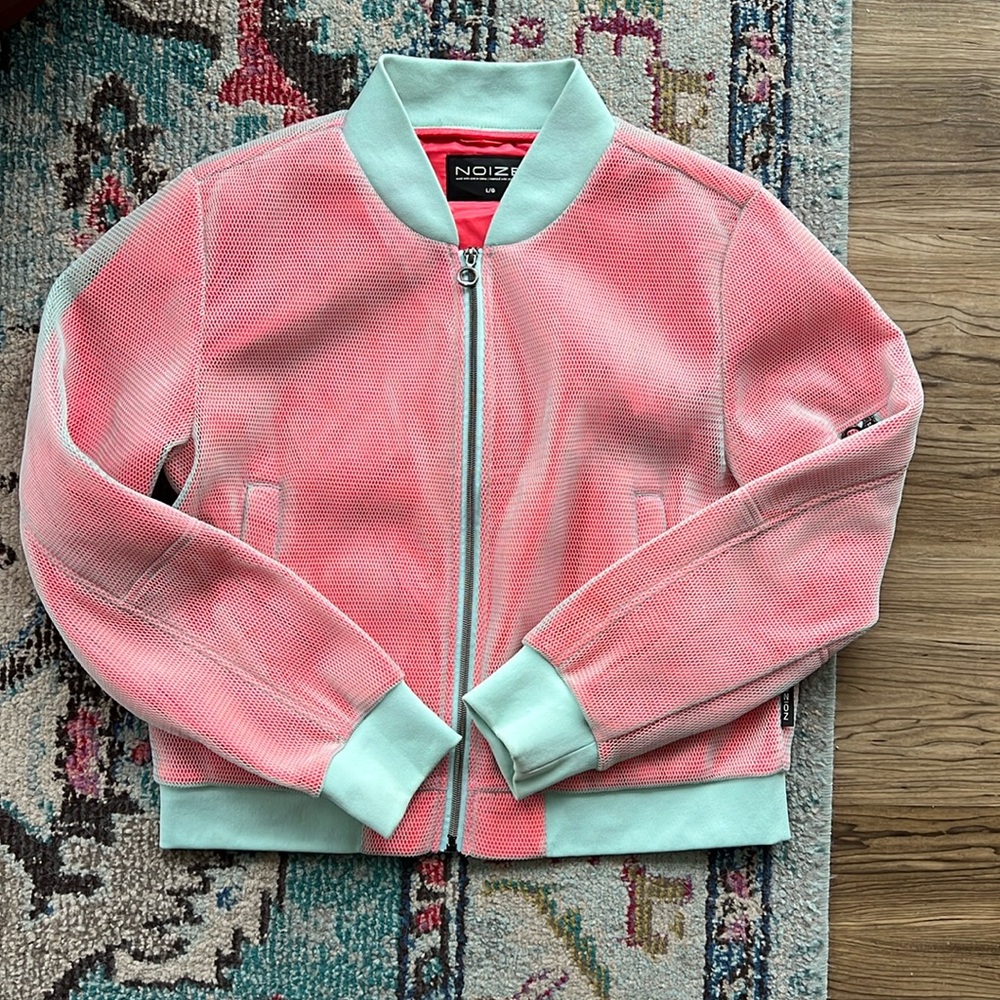 Noize two-tone Bomber Jacket